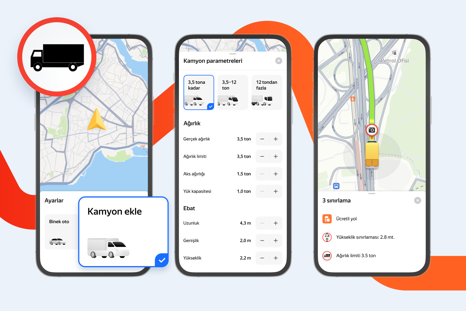 Yandex Maps, Kamyonlara Özel Navigasyon Özelliğini Türkiye'de Kullanıma Sundu 1 Yandex Maps, Kamyonlara Özel Navigasyon Özelliğini Türkiye'de Kullanıma Sundu