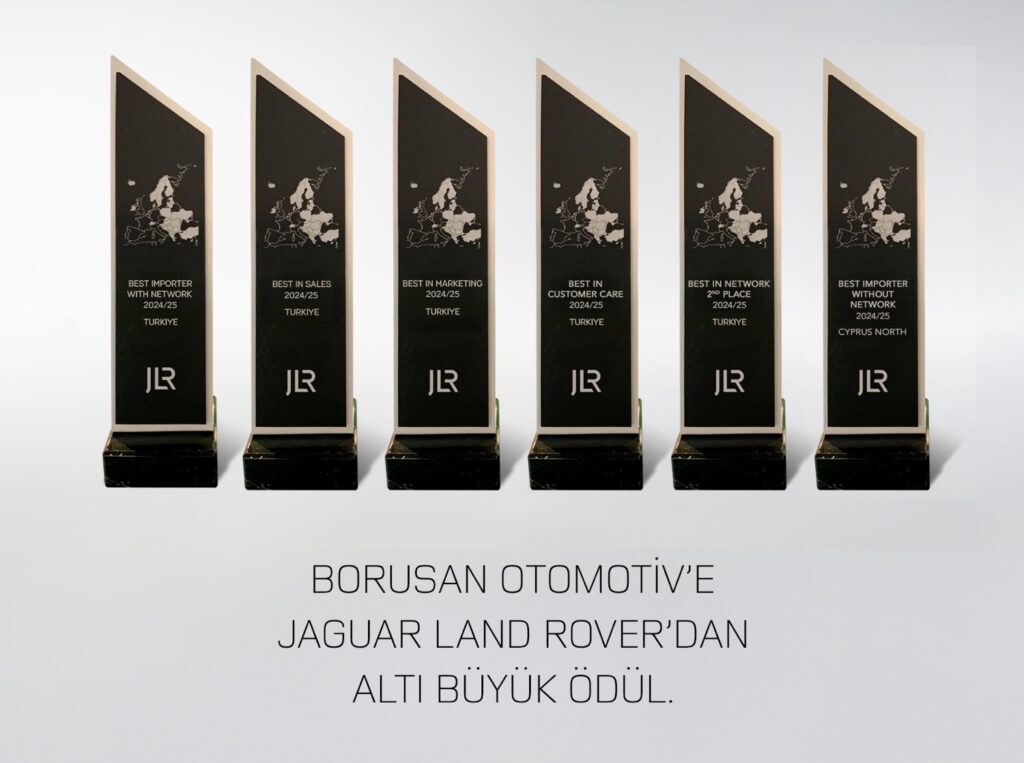 Jaguar Land Rover’dan Borusan Otomotiv’e Altı Ödül Birden 3 Jaguar Land Rover’dan Borusan Otomotiv’e Altı Ödül Birden