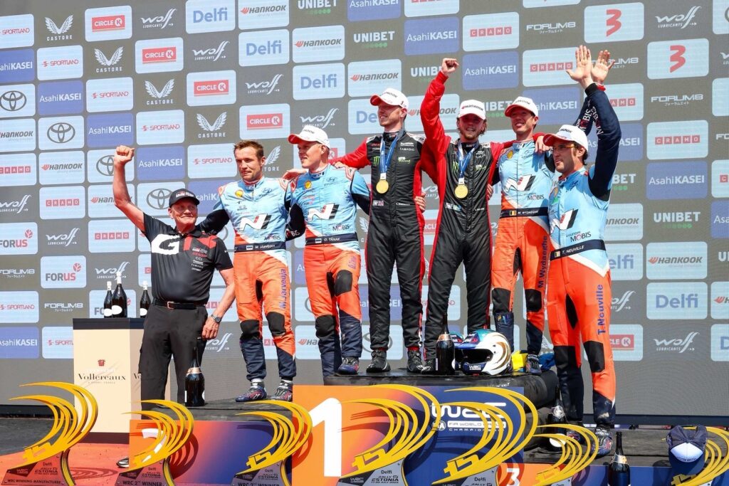 Oliver Solberg, Toyota WRC 100. Zafer'ini Getirdi! 3 Toyota WRC 100. zafer podyum