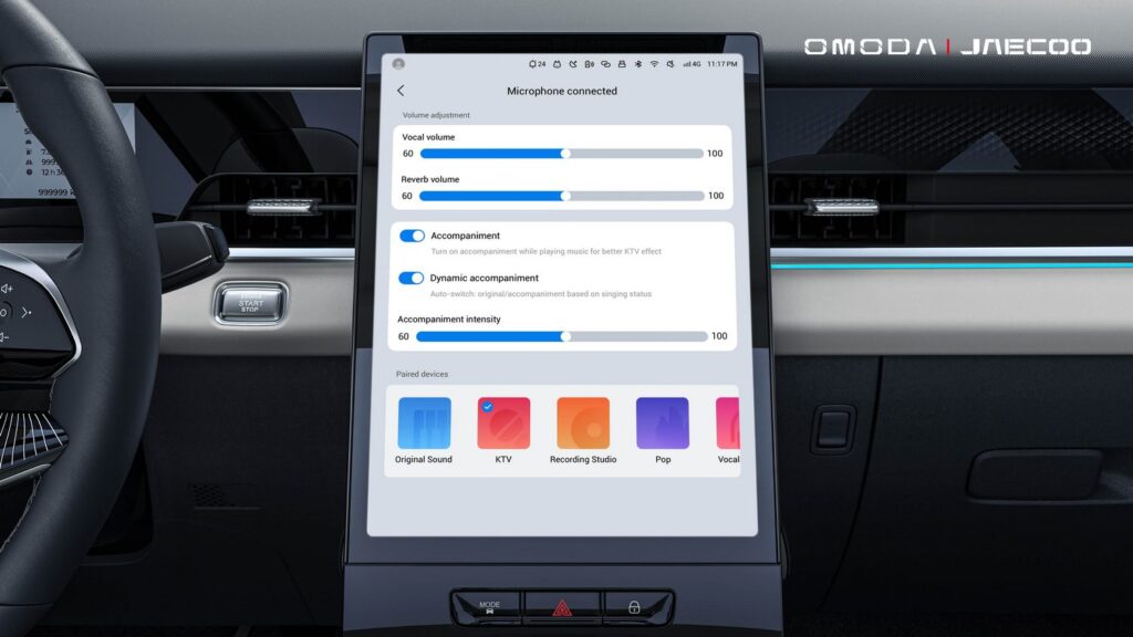 Yüksek Kaliteli Off-Road Deneyimi: JAECOO 5 Karaoke Modu ve Güçlü Bas Sistemi Detayları 1 Yüksek Kaliteli Off-Road Deneyimi: JAECOO 5 Karaoke Modu ve Güçlü Bas Sistemi Detayları