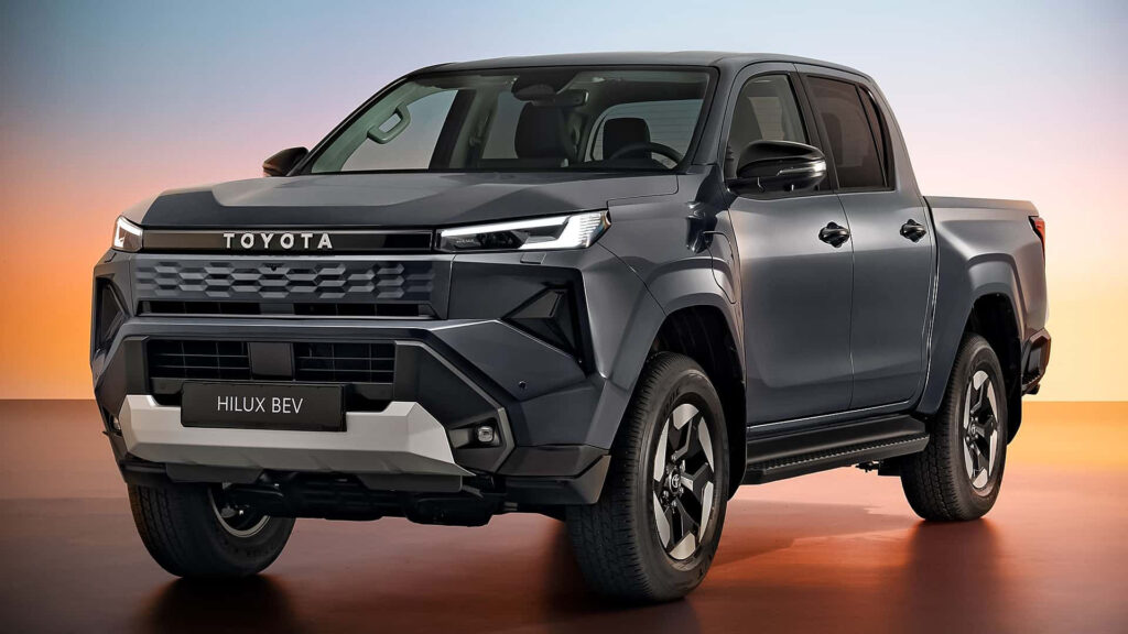 BEV, Hibrit ve Hidrojen Seçenekleriyle: Yeni Toyota Hilux Elektrikli Olarak Görücüye Çıktı 5 BEV, Hibrit ve Hidrojen Seçenekleriyle: Yeni Toyota Hilux Elektrikli Olarak Görücüye Çıktı